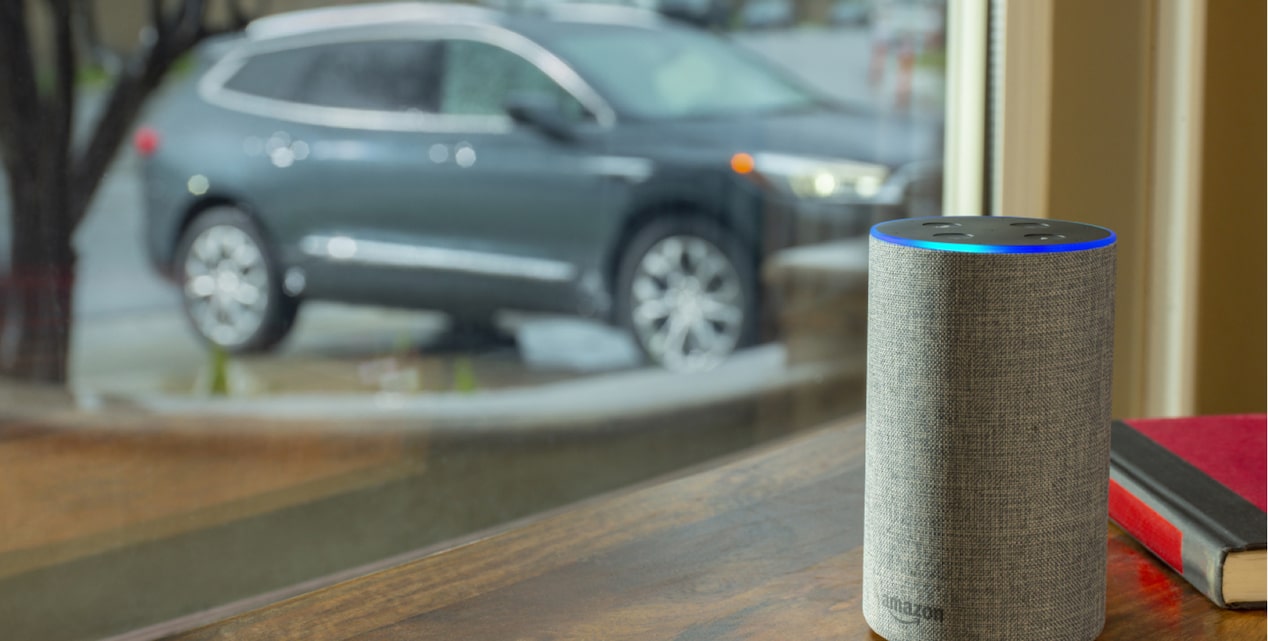 MyBuick est activé avec Alexa par commande vocale.