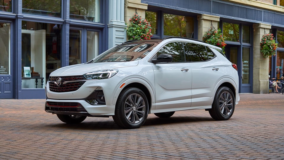 Buick SUV Driving Through City