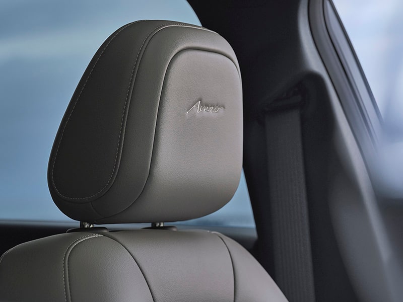 2024 Buick Envista Avenir seating head rest close-up.