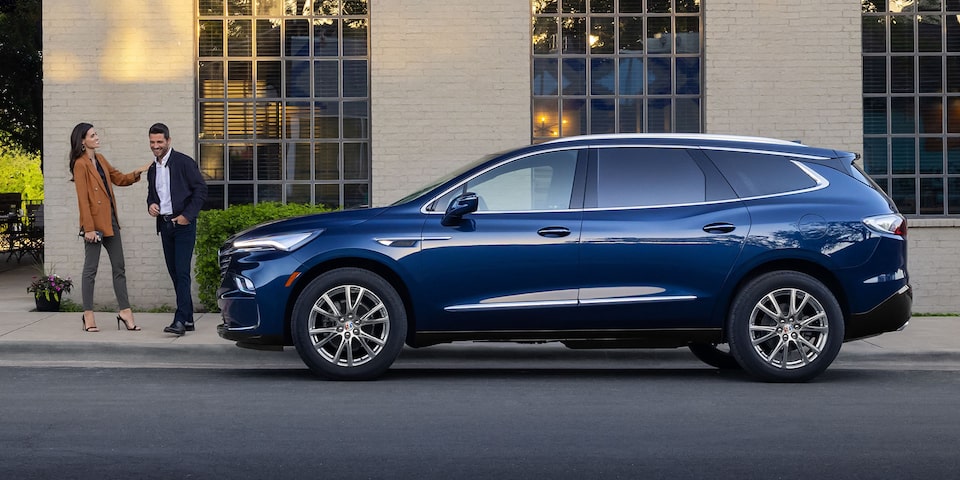 2024 Buick Enclave left side profile view.