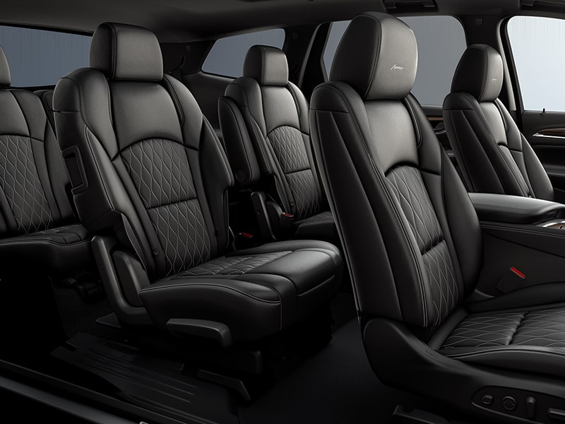 2024 Buick Enclave three row seating.