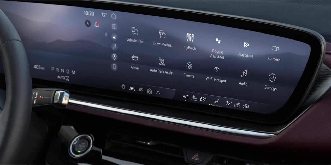 2024 Buick Envision ST infotainment system.