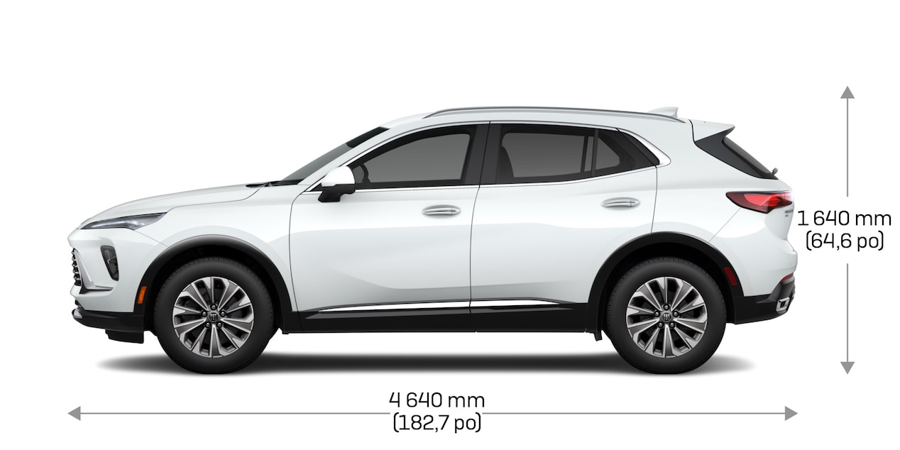 Spécifications du Buick Envision 2024.