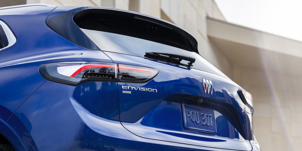 Rear view of the 2024 Buick Envision Avenir.