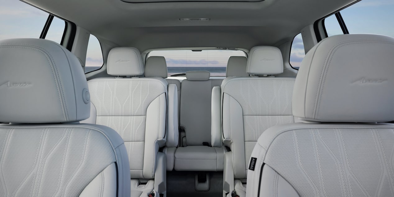 2025 Buick Enclave Avenir featuring all the seating.