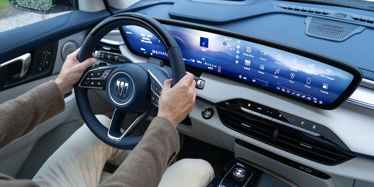 2025 Buick Enclave Avenir front interior.