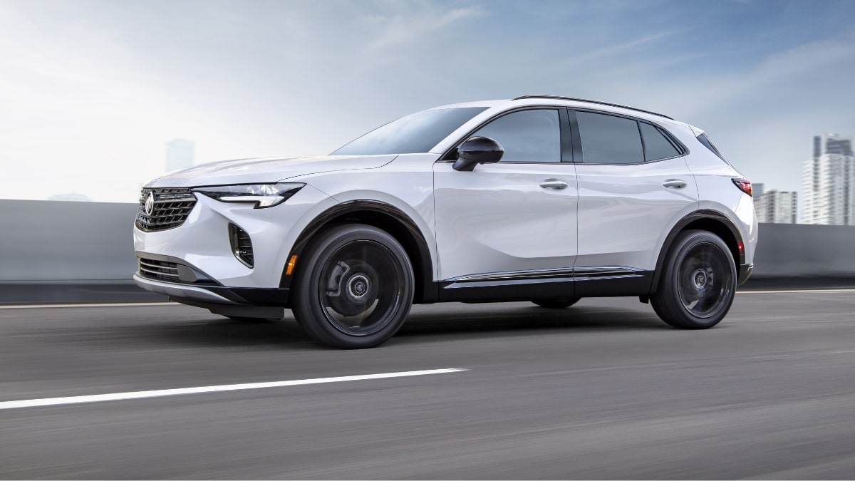 Buick SUV Driving on a Highway